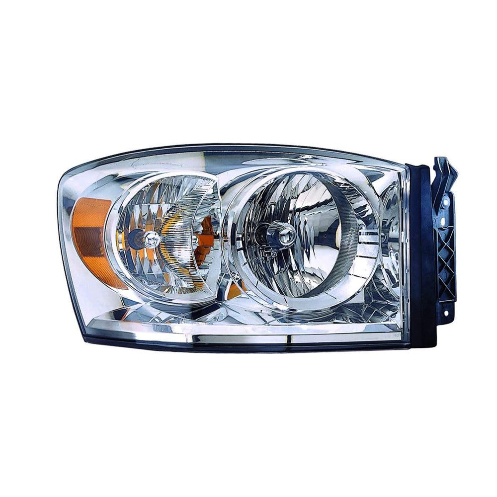 Front Right Passenger Side Headlight Assembly 2007-2009 Dodge Ram 1500, Ram 2500, Ram 3500