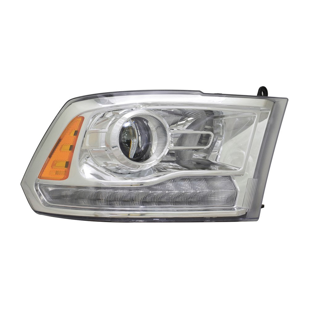 Front Right Passenger Side Halogen Projector Style Headlight Assembly 2016-2021 Ram 1500, 2500, 3500, Pickup-Ram-4500, Pickup-Ram-5500, 1500 Classic