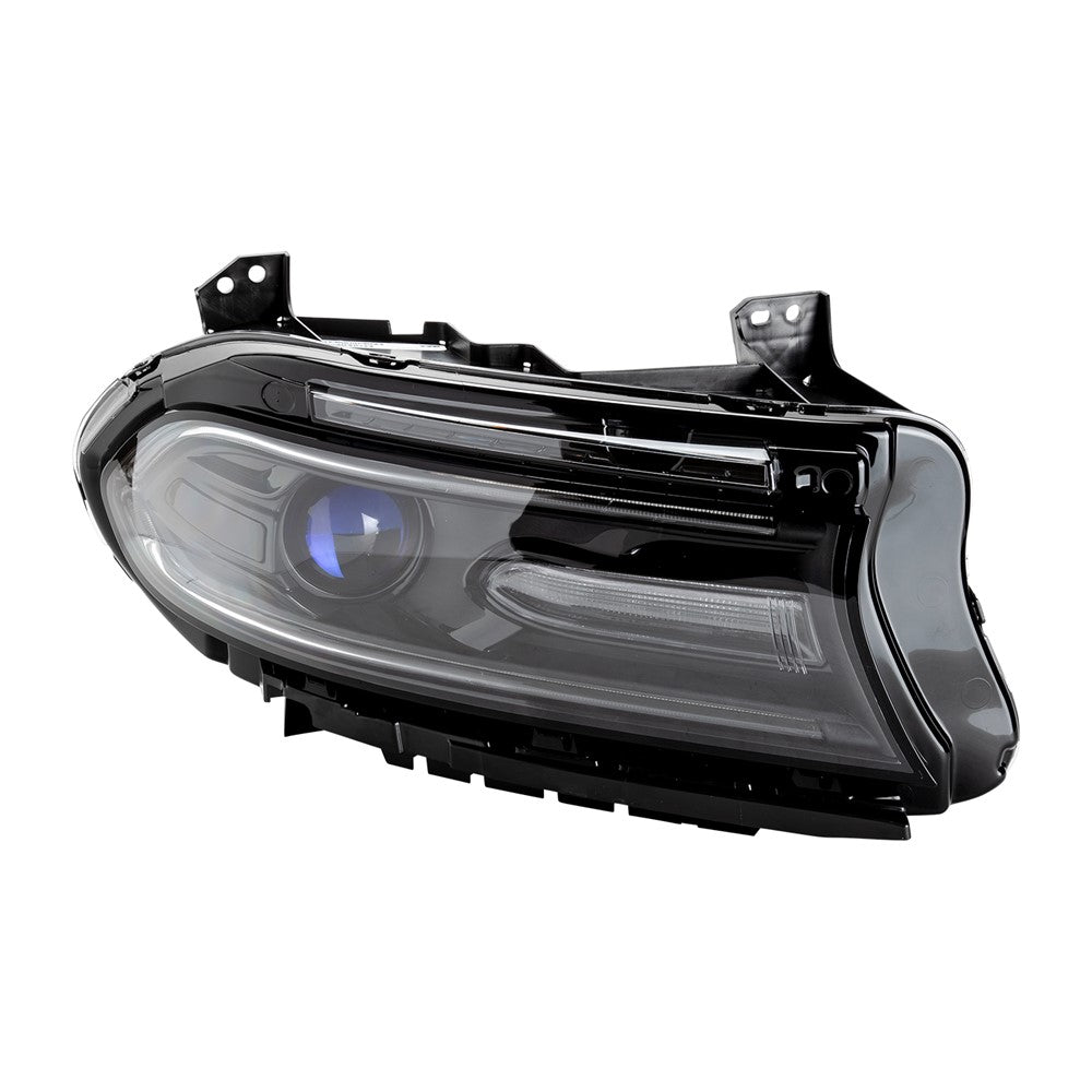 Front Right Passenger Side Halogen Headlight Assembly 2016-2017 Dodge Charger