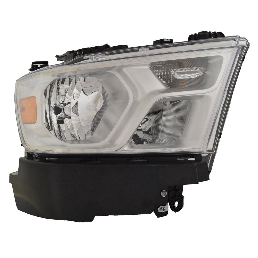 Front Right Passenger Side Halogen Headlight Assembly 2019-2024 Ram 1500