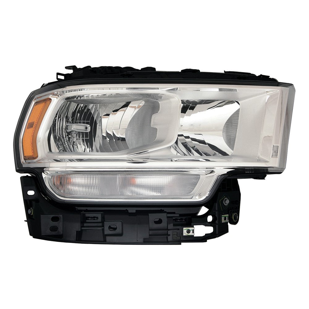 Front Right Passenger Side Halogen Headlight Assembly 2019-2024 Ram 2500, 3500, Pickup-Ram-4500, Pickup-Ram-5500