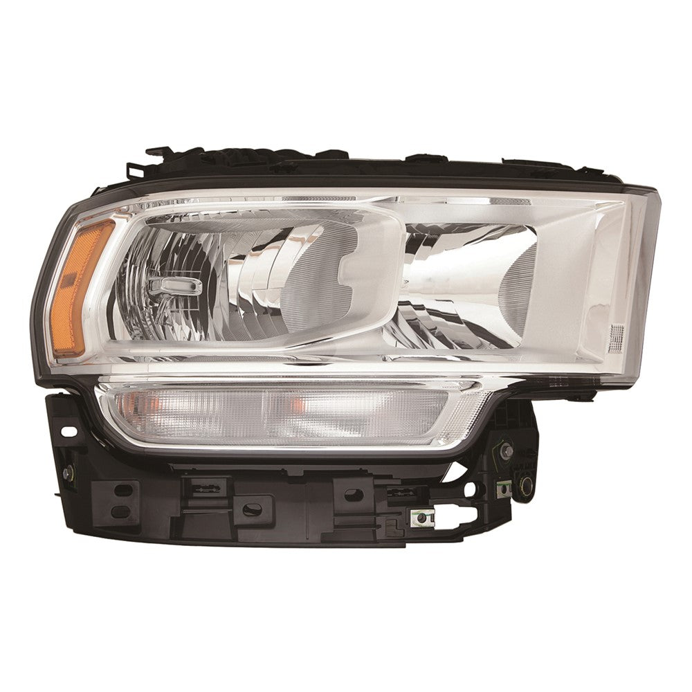Front Right Passenger Side Halogen Headlight Assembly 2019-2024 Ram 2500, 3500, Pickup-Ram-4500, Pickup-Ram-5500