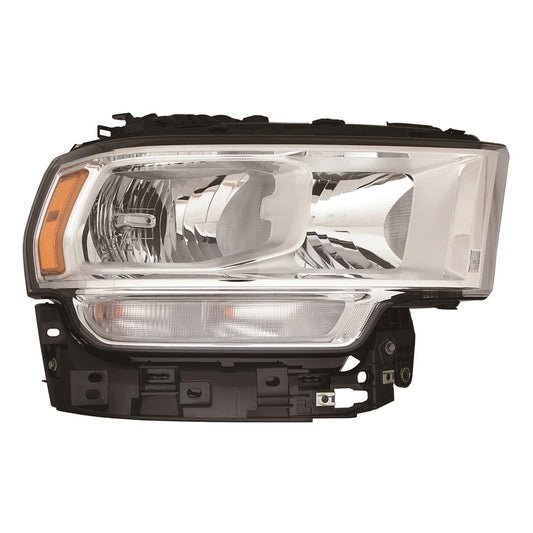 Front Right Passenger Side Halogen Headlight Assembly 2019-2024 Ram 2500, 3500, Pickup-Ram-4500, Pickup-Ram-5500