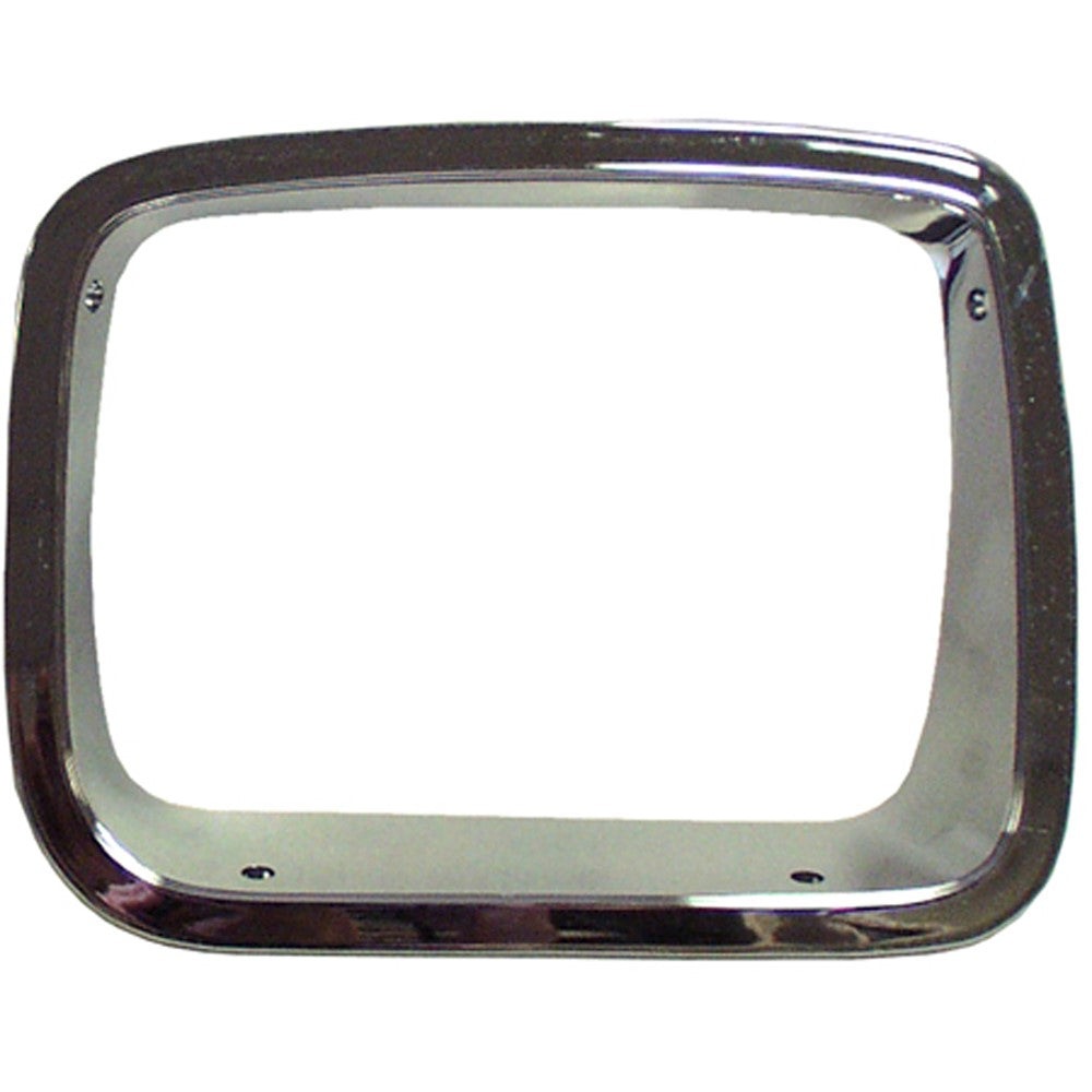 Front Right Passenger Side Chrome Head Light Bezel 1987-1995 Jeep Wrangler