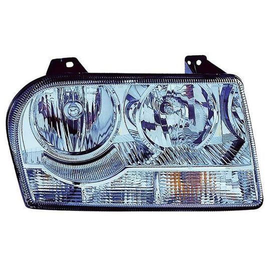 Front Left Driver Side Halogen Headlight Lens And Housing 2005-2007 Chrysler 300