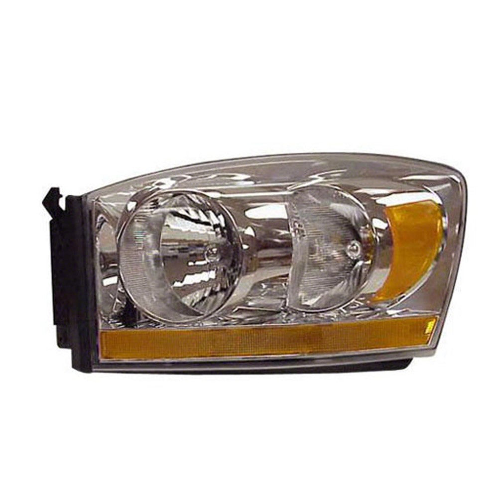 Front Left Driver Side Headlight Assembly 2006 Dodge Ram 1500, Ram 2500, Ram 3500
