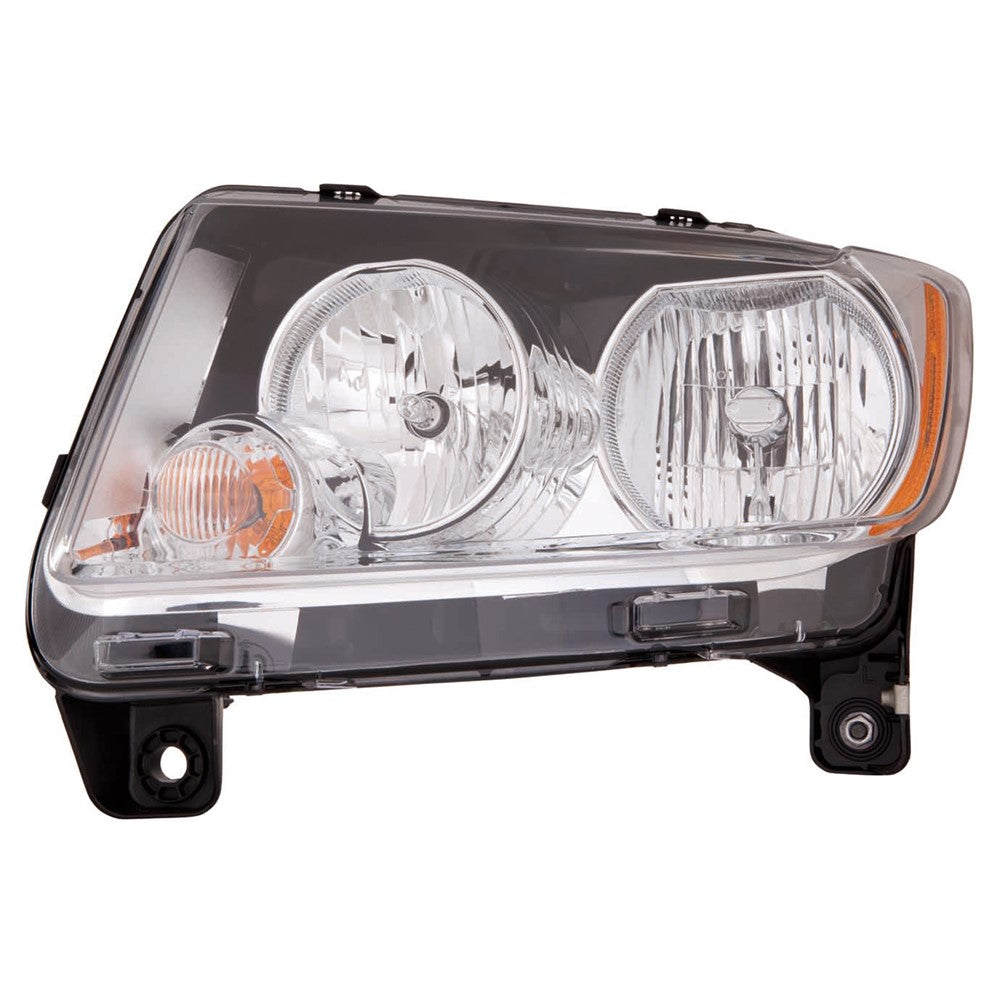 Front Left Driver Side Halogen Headlight Assembly 2011-2013 Jeep Compass