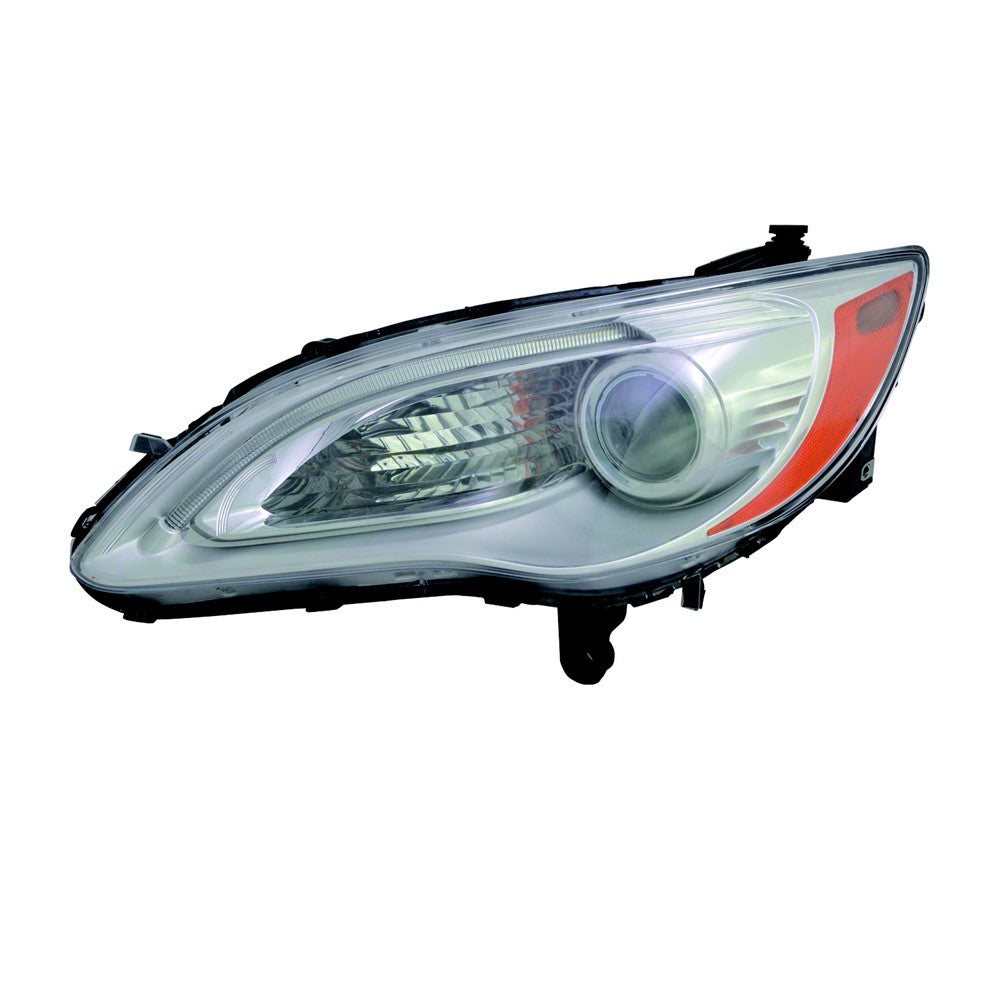 Front Left Driver Side Halogen Headlight Assembly 2011-2014 Chrysler 200