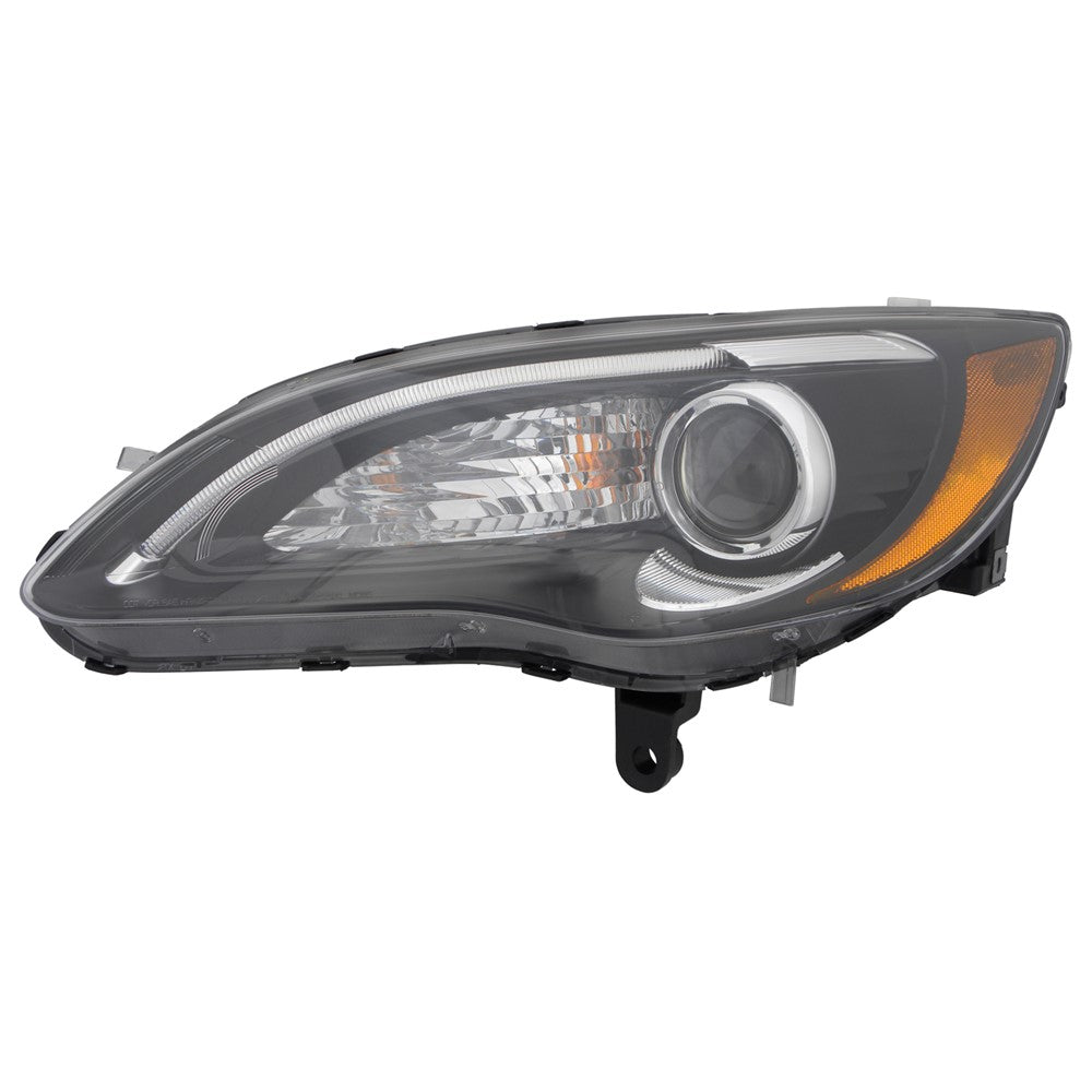 Front Left Driver Side Halogen Headlight Assembly 2011-2014 Chrysler 200