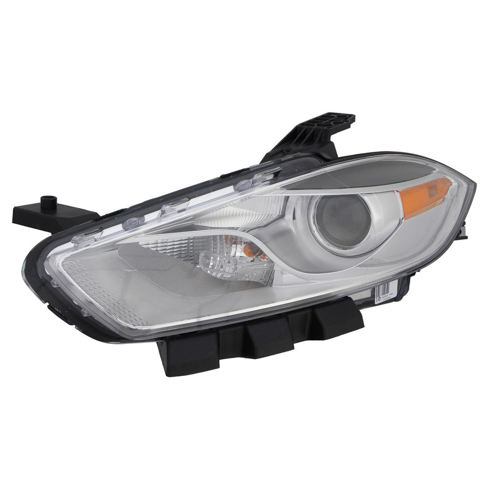 Front Left Driver Side Halogen Headlight Assembly 2013-2015 Dodge Dart