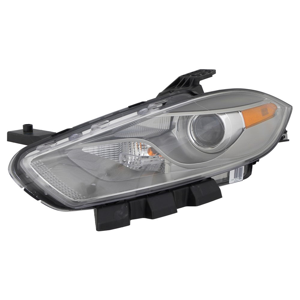 Front Left Driver Side Hid Headlight Lens And Housing 2013-2016 Dodge Dart