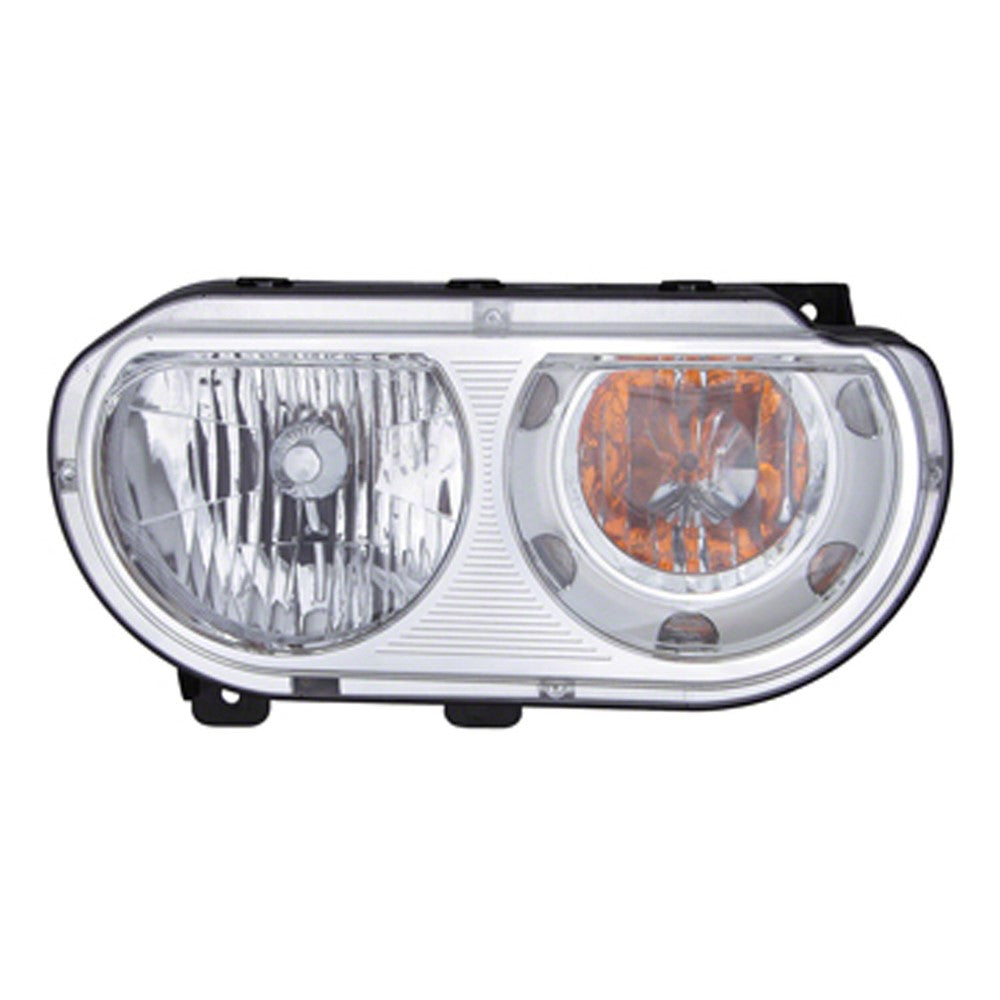 Front Right Passenger Side Halogen Headlight Assembly 2008-2014 Dodge Challenger