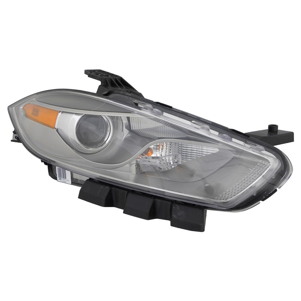 Front Right Passenger Side Hid Headlight Lens And Housing 2013-2016 Dodge Dart