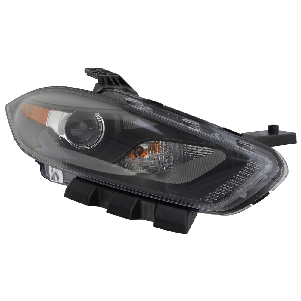 Front Right Passenger Side Hid Headlight Lens And Housing 2013-2016 Dodge Dart