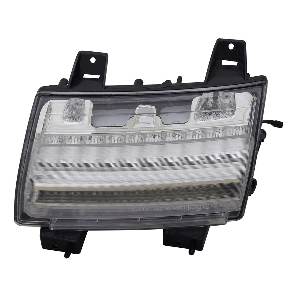 Front Left Front Driver Side Led Turn Signal Parking Light Assembly [included With Oem Fender Flare] 2018-2025 Jeep Wrangler, Gladiator