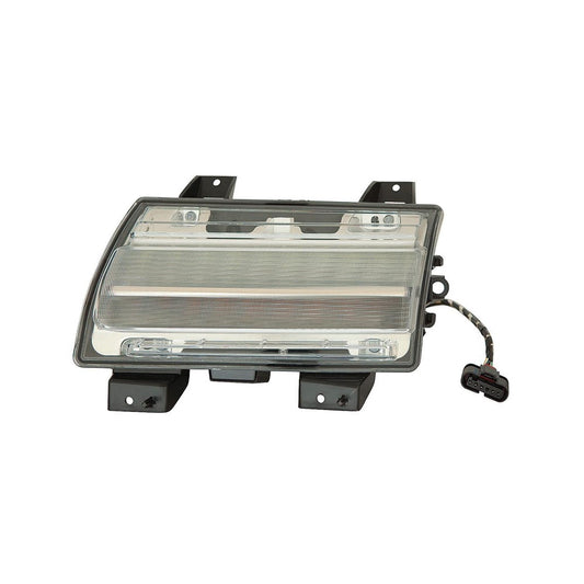 Front Left Front Driver Side Led Turn Signal Parking Light Assembly [included With Oem Fender Flare] 2018-2025 Jeep Wrangler, Gladiator