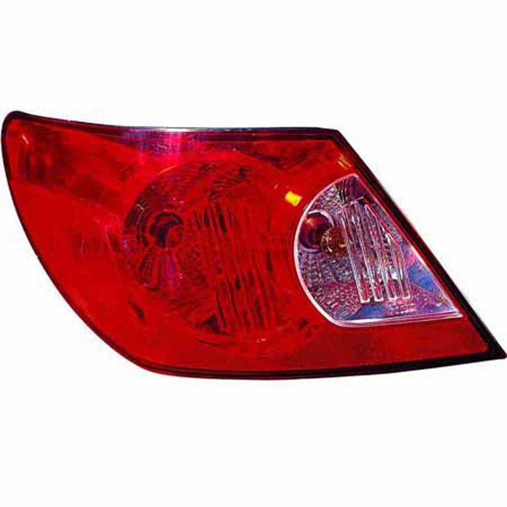 Rear Left Driver Side Outer Tail Light Lens And Housing 2007-2008 Chrysler Sebring