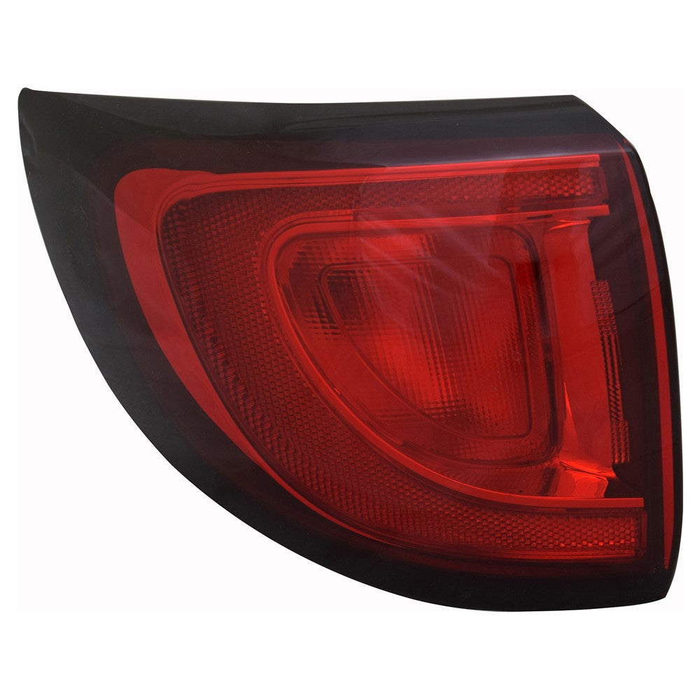 Rear Left Driver Side Outer Tail Light Assembly 2017-2025 Chrysler Pacifica, Voyager, Grand Caravan