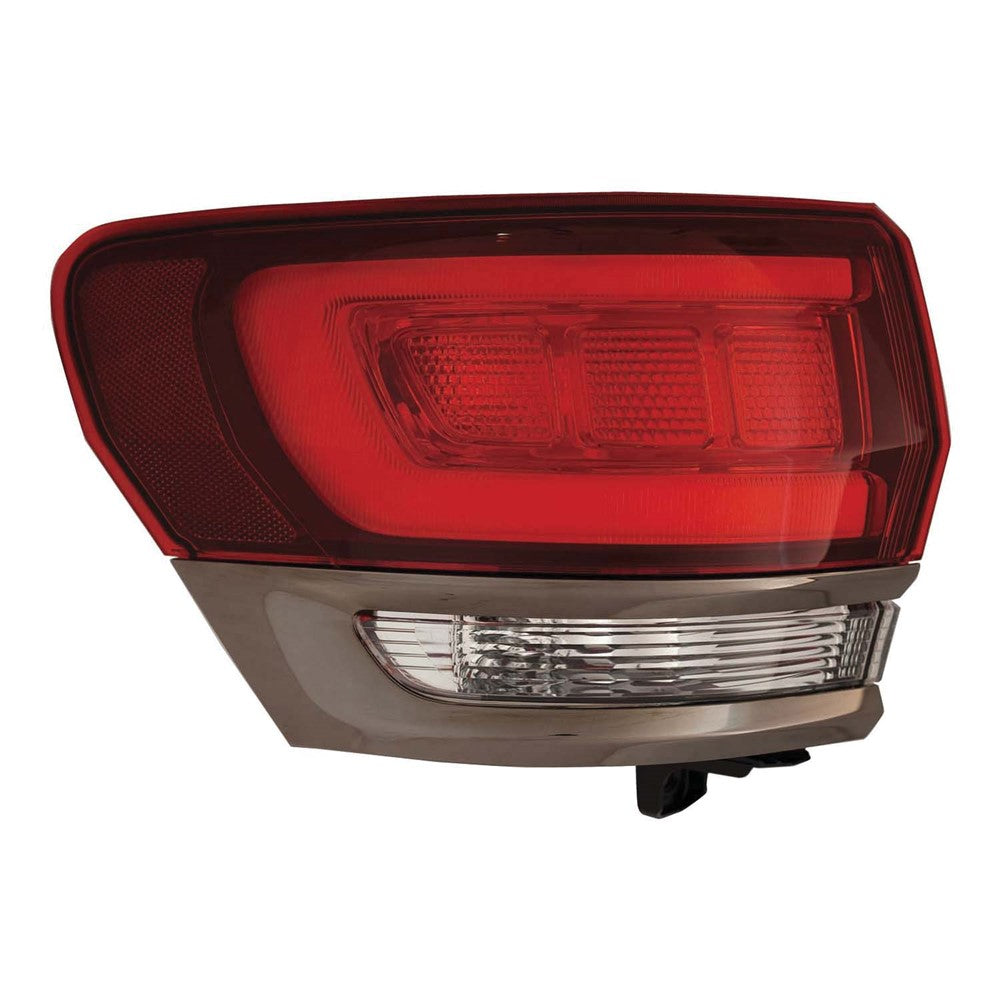 Rear Left Driver Side Outer Tail Light Assembly 2015-2016 Jeep Grand Cherokee