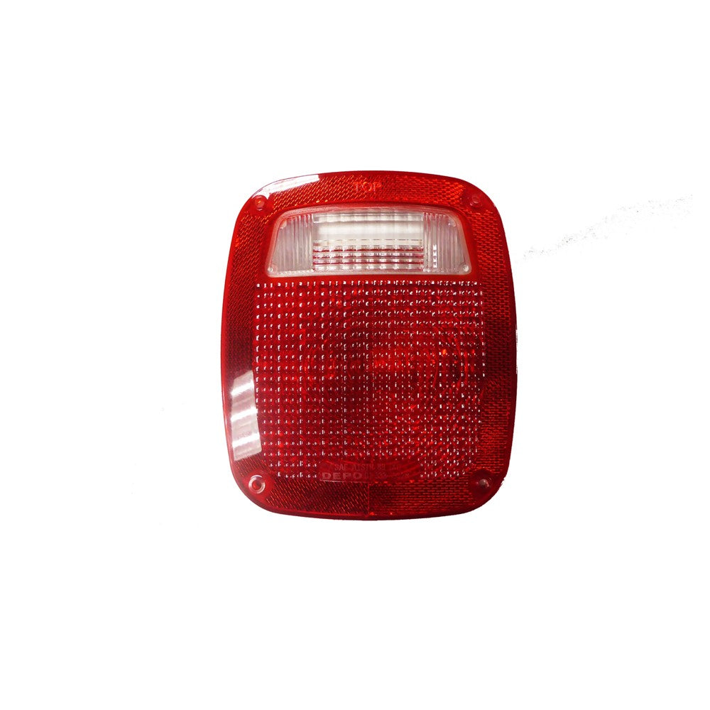 Rear Right Driver Or Passenger Side Tail Light Lens 1985-2006 Jeep Cj7, J10, Wrangler