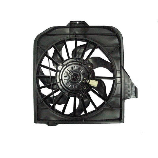 Right Passenger Side A C Condenser Fan Assembly 2001-2005 Chrysler Town & Country, Voyager & Dodge Caravan