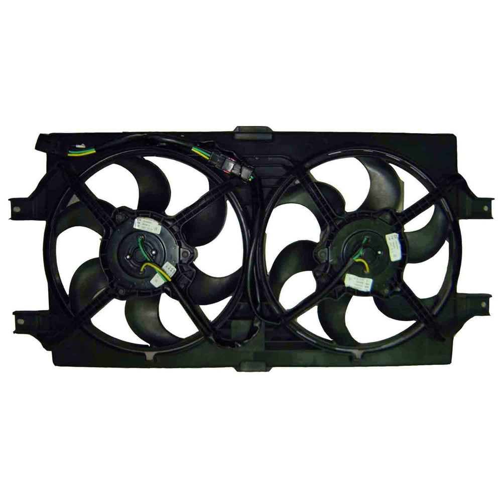 Dual Cooling Fan Assembly 1998-2004 Chrysler Concorde, 300m, Lhs & Dodge Intrepid