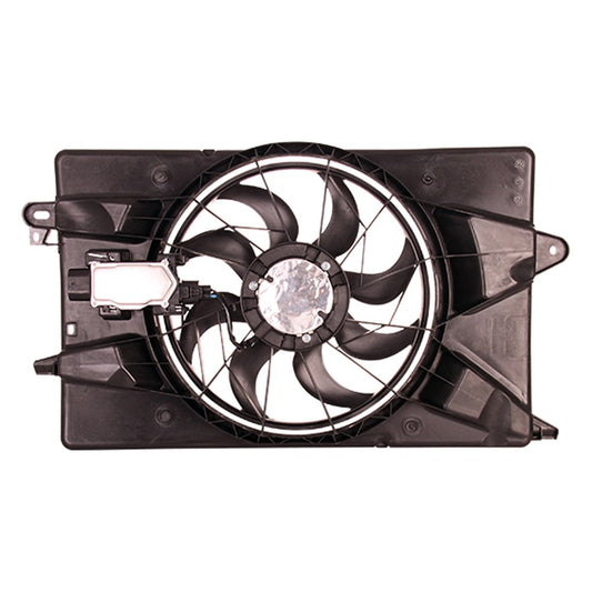 Radiator And Condenser Fan Assembly 2013-2016 Dodge Dart