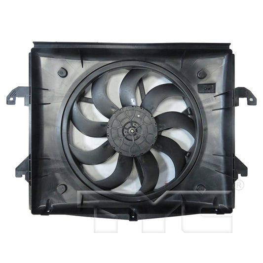 Radiator And Condenser Fan Assembly With One Big Fan 2013-2022 Ram 1500, 1500 Classic
