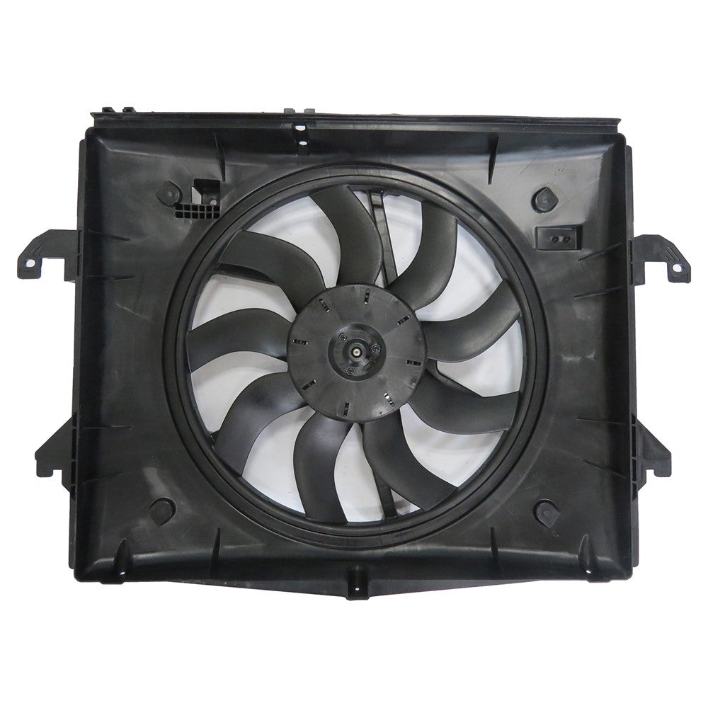 Radiator And Condenser Fan Assembly With One Big Fan 2014-2019 Ram 1500, 1500 Classic