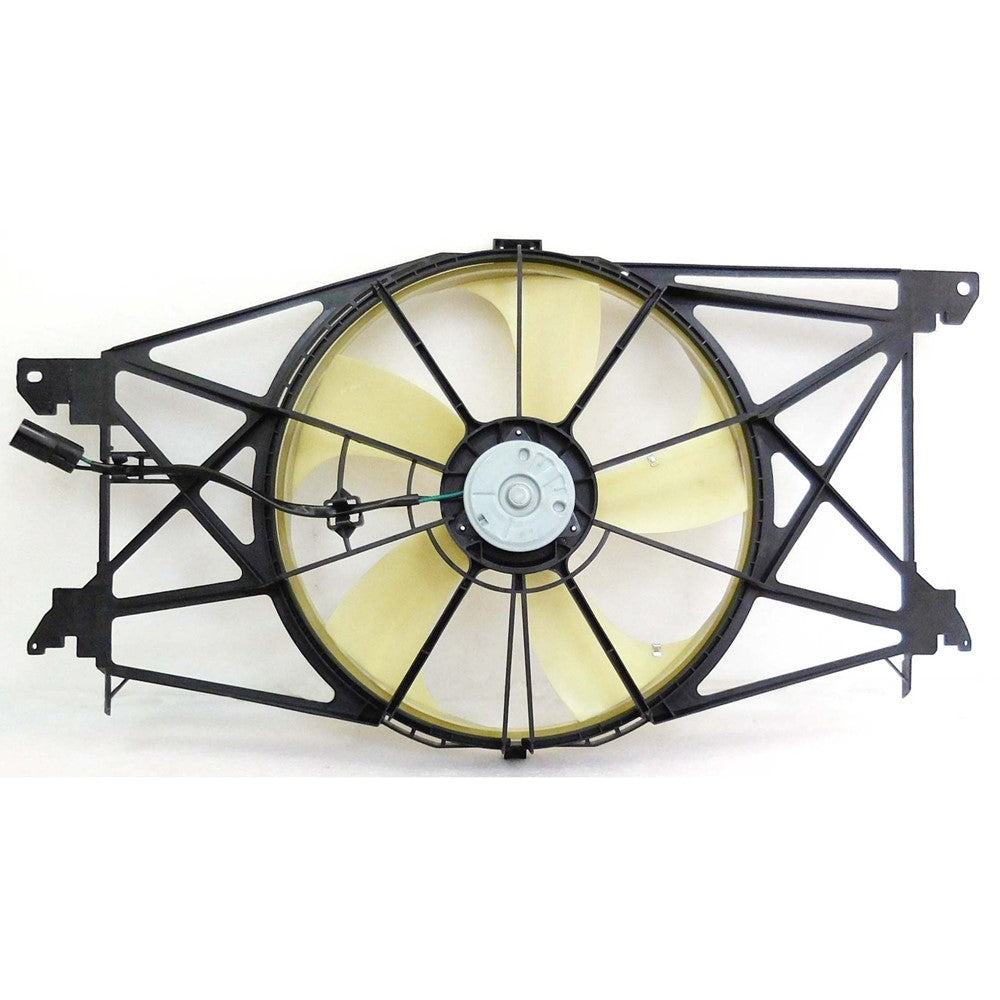 Radiator And Condenser Fan Assembly With One Big Fan 2019-2021 Ram 2500, 3500