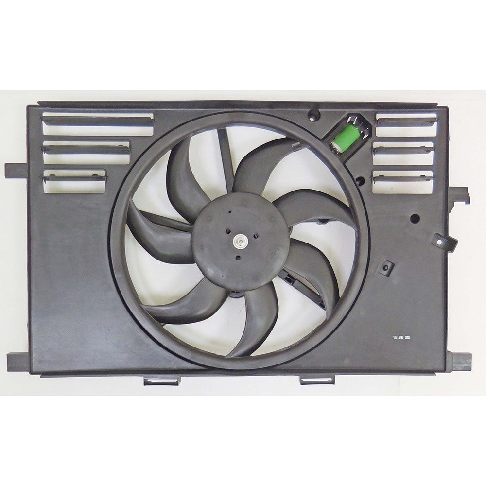 Radiator And Condenser Fan Assembly With One Big Fan 2017-2021 Jeep Renegade