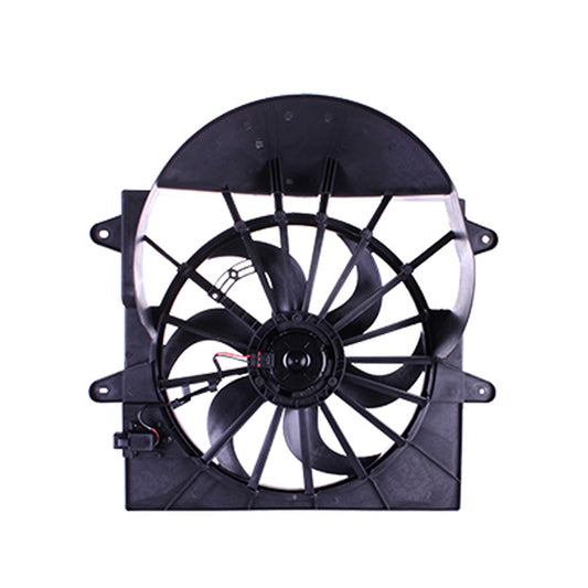 Radiator Fan Blade And Motor Assembly For Models With 3.7l V6 And 4.7l V8 2008-2010 Jeep Commander, Grand Cherokee