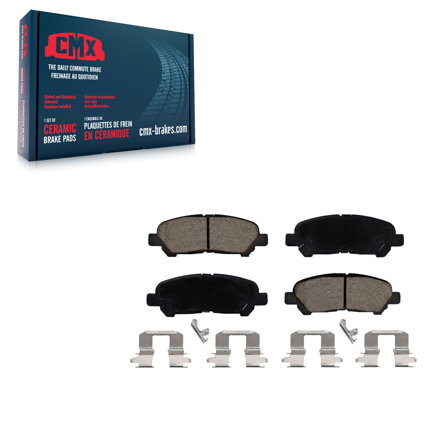 Ceramic Disc Brake Pads Rear CMX-D1325 For Toyota Highlander