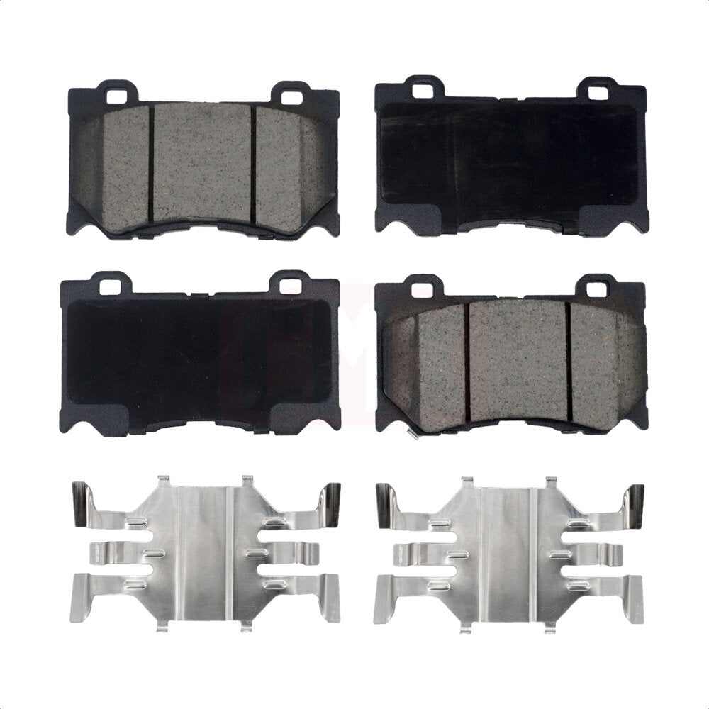 Ceramic Disc Brake Pads Front CMX-D1346 For INFINITI Q50 G37 Nissan 370Z Q60 Z