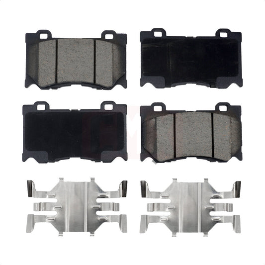 Ceramic Disc Brake Pads Front CMX-D1346 For INFINITI Q50 G37 Nissan 370Z Q60 Z