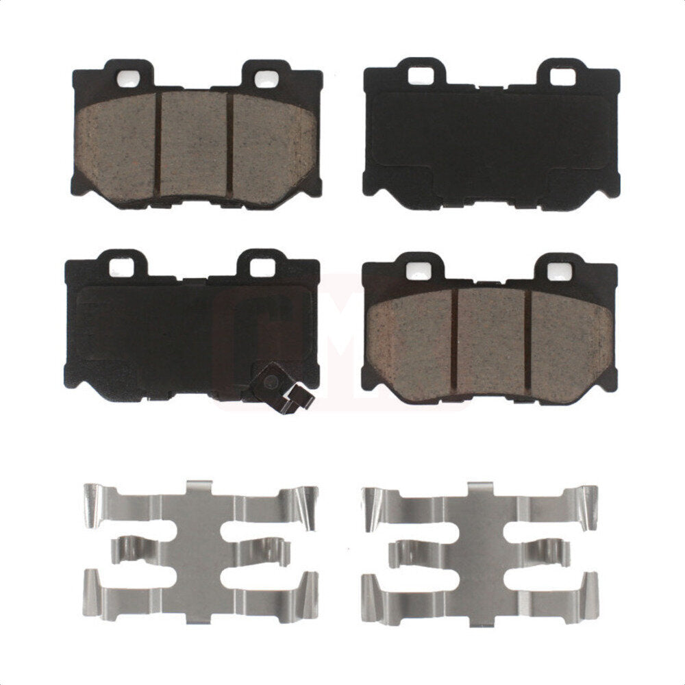Ceramic Disc Brake Pads Rear CMX-D1347 For INFINITI Q50 G37 Nissan 370Z Q60 Z