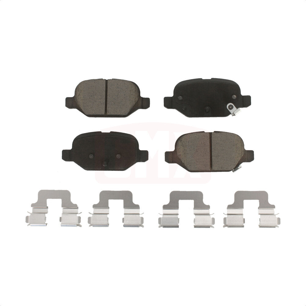 Ceramic Disc Brake Pads Rear CMX-D1569 For 2012-2019 Fiat 500