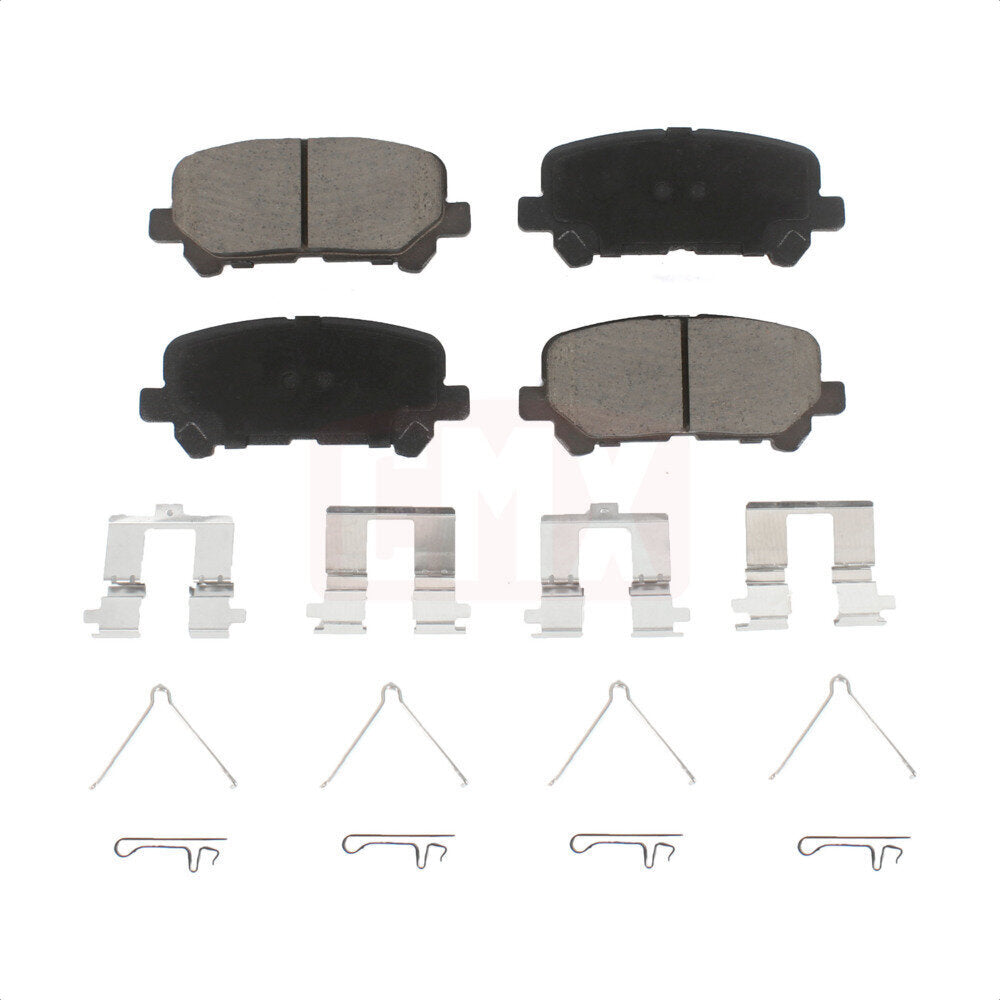 Ceramic Disc Brake Pads Rear CMX-D1585 For Honda Odyssey Pilot Acura MDX ZDX