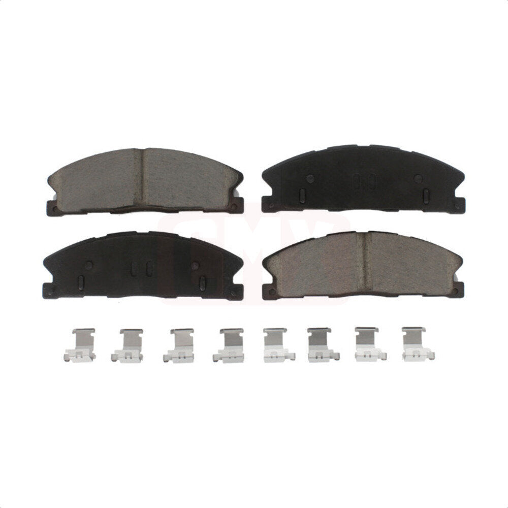 Ceramic Disc Brake Pads Front CMX-D1611 For Ford Explorer Flex Taurus Police MKT