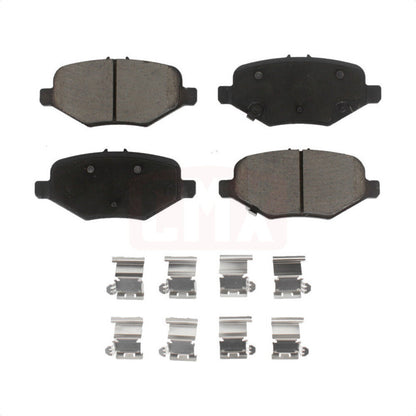 Ceramic Disc Brake Pads Rear CMX-D1612 For Ford Explorer Flex Taurus Police MKT