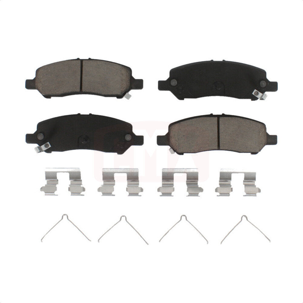 Ceramic Disc Brake Pads Rear CMX-D1647 For 2013-2016 Dodge Dart
