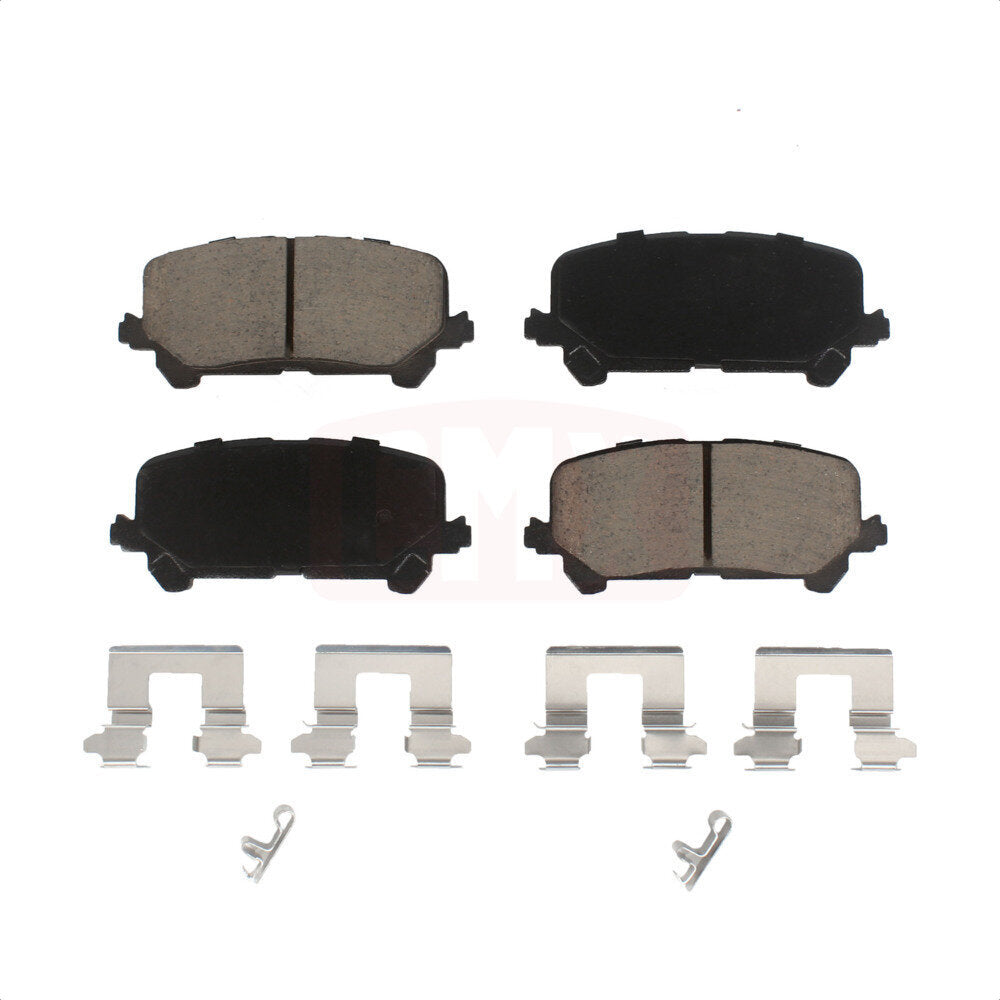 Ceramic Disc Brake Pads Rear CMX-D1724 For Honda Pilot Ridgeline Passport Acura