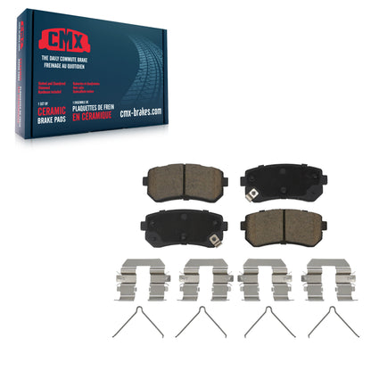 Ceramic Disc Brake Pads Rear CMX-D2188 For Hyundai Kona Kia Seltos