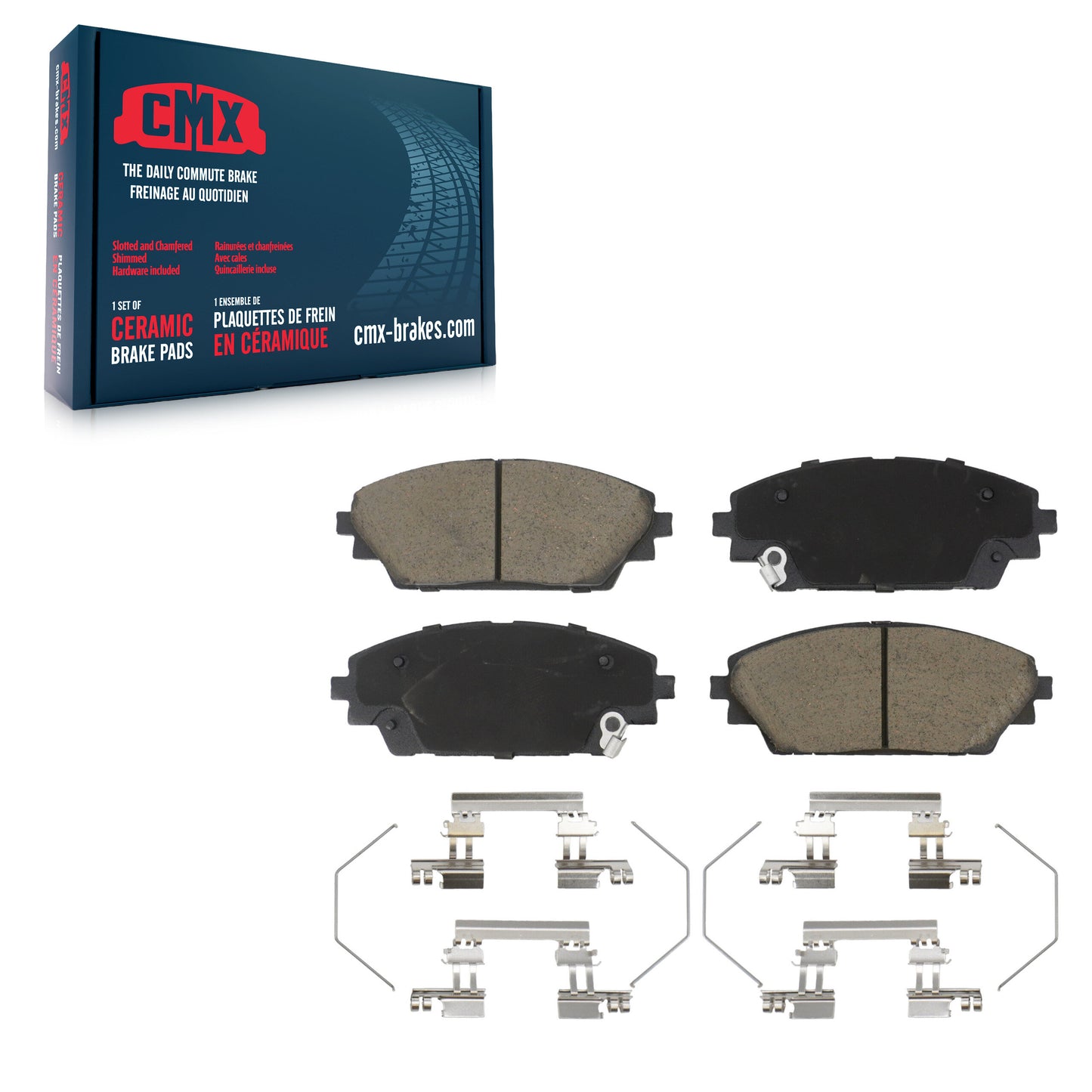 Ceramic Disc Brake Pads Front CMX-D2275 For 2020-2023 Mazda CX-30