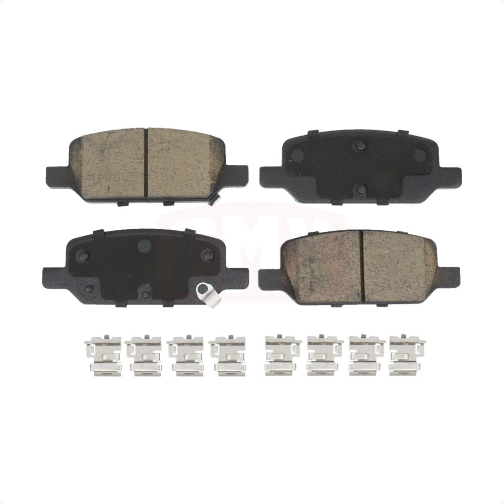 Ceramic Disc Brake Pads Rear CMX-D2283 For Tesla 3 Y With Gray Painted Calipers