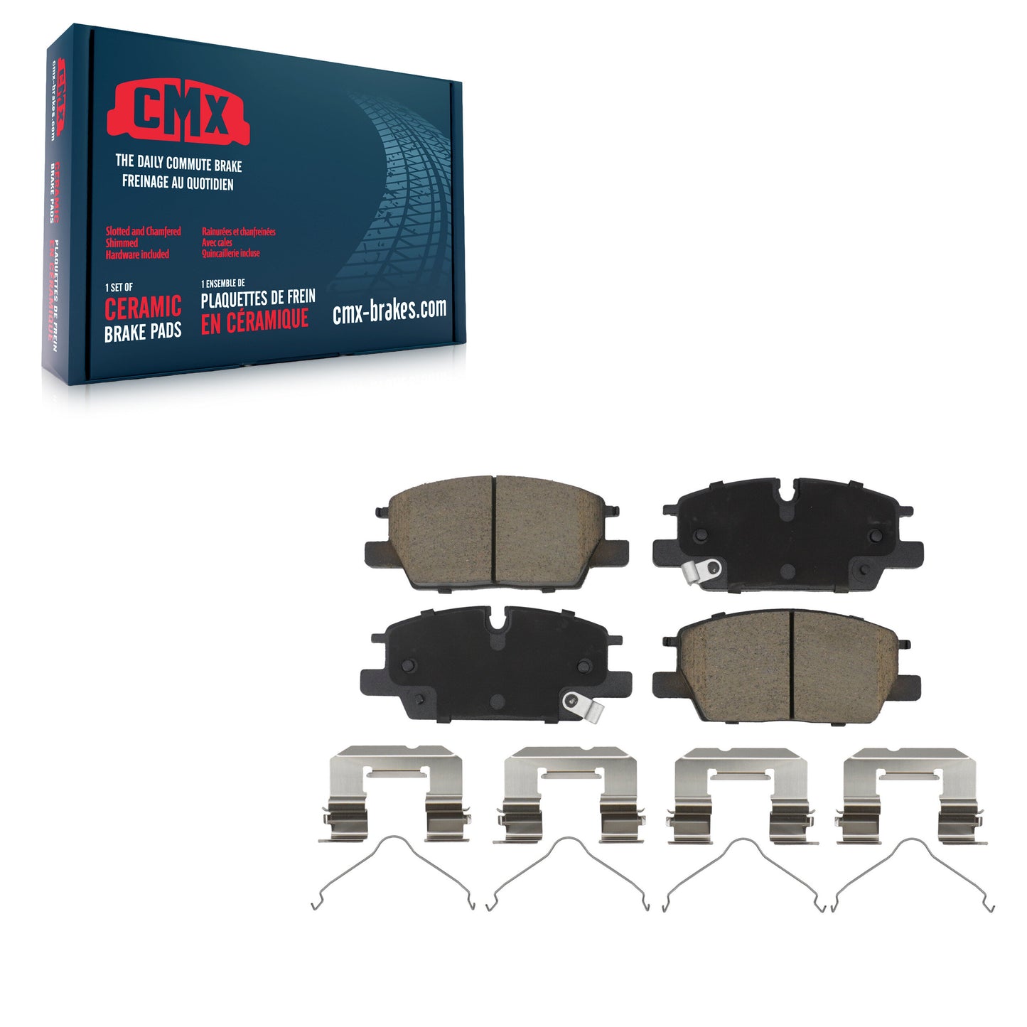 Ceramic Disc Brake Pads Front CMX-D2345 For Chevrolet GMC Terrain Equinox Malibu