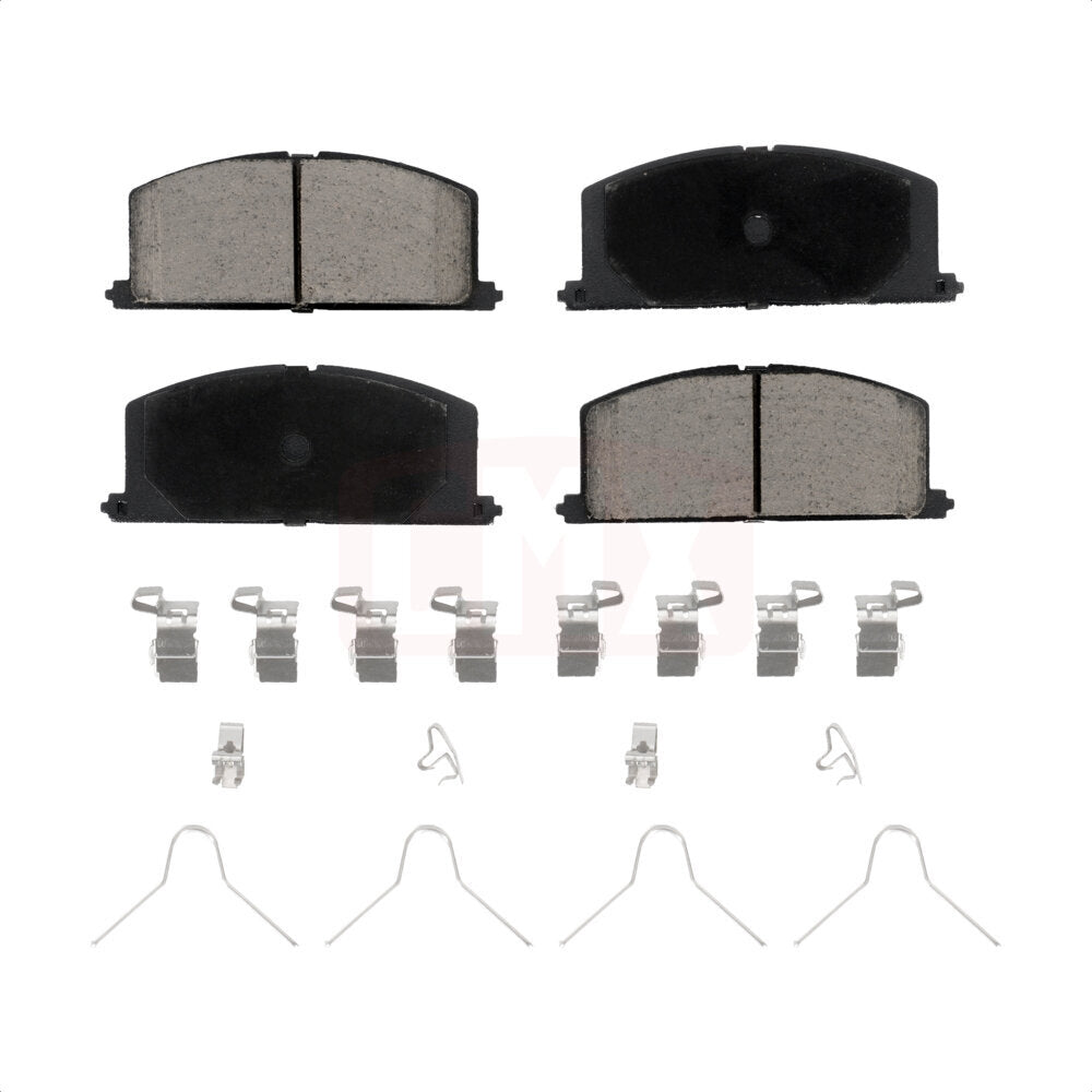 Ceramic Disc Brake Pads Front CMX-D242 For Toyota Tercel Corolla MR2 Celica Nova