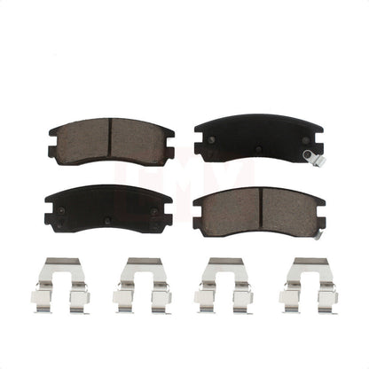 Rear Ceramic Disc Brake Pad 1991-2010 Chevrolet Venture & Pontiac Aztek Trans Sport & Cadillac Eldorado & Oldsmobile Aurora Intrigue & Saturn SC2 SW1