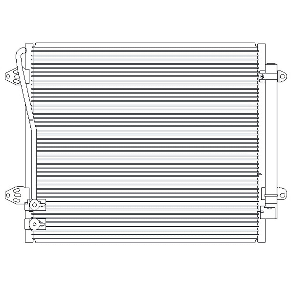A C Condenser 2016-2022 Volkswagen Passat