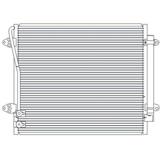 A C Condenser 2016-2022 Volkswagen Passat